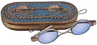Lunettes en argent, premire moiti de XIXe s.